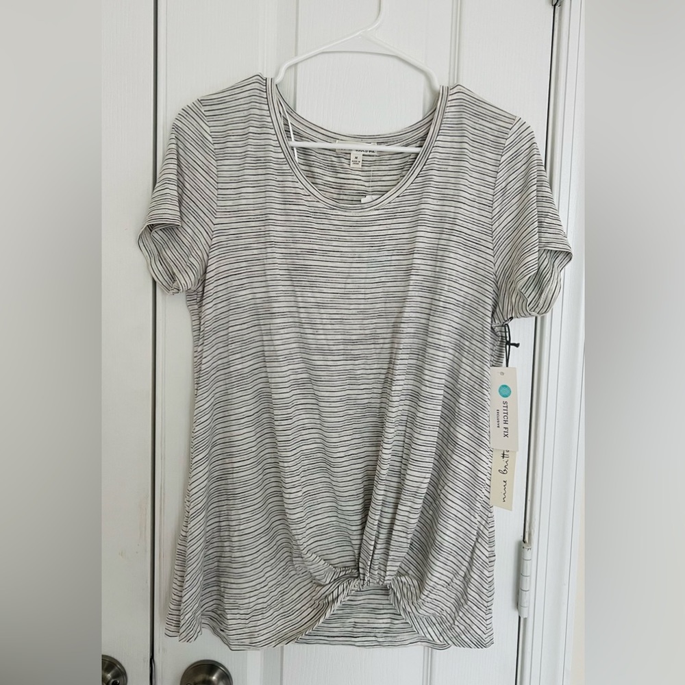 Woman’s stripped top